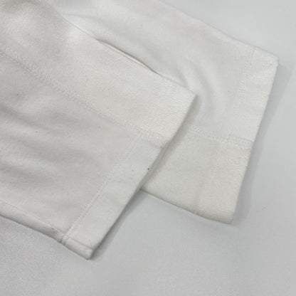 THOM BROWNE トムブラウン MJS245A-07323100 ホワイト コットン コットン 4-BAR Tシャツ トップス