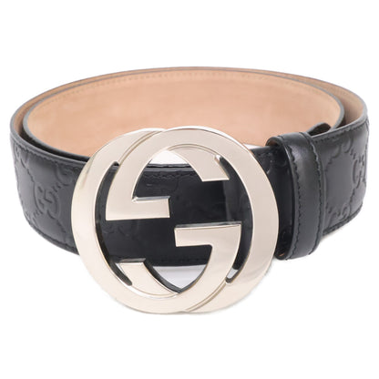GUCCI グッチ 411924 CWC1N インターロッキングG バックル付 ベルト