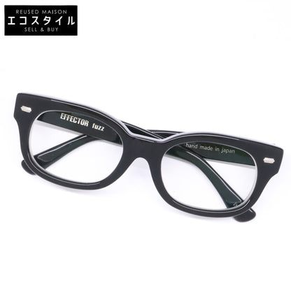 EFFECTOR エフェクター fuzz BK ファズ 度入りレンズ スクエアシェイプ アイウェア 眼鏡