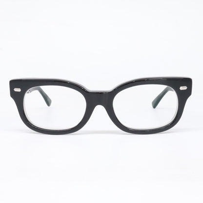 EFFECTOR エフェクター fuzz BK ファズ 度入りレンズ スクエアシェイプ アイウェア 眼鏡