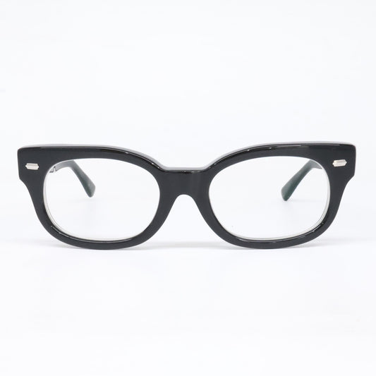 EFFECTOR エフェクター fuzz BK ファズ 度入りレンズ スクエアシェイプ アイウェア 眼鏡