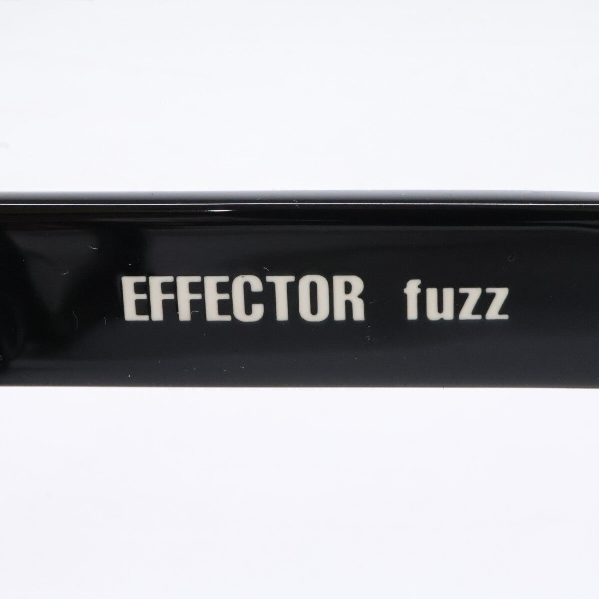 EFFECTOR エフェクター fuzz BK ファズ 度入りレンズ スクエアシェイプ アイウェア 眼鏡