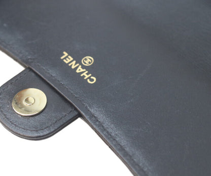CHANEL シャネル AP3226 黒 ラム ゴールド金具 トップハンドル チェーンクラッチショルダー ショルダーバッグ