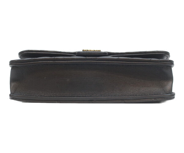 CHANEL シャネル AP3226 黒 ラム ゴールド金具 トップハンドル チェーンクラッチショルダー ショルダーバッグ