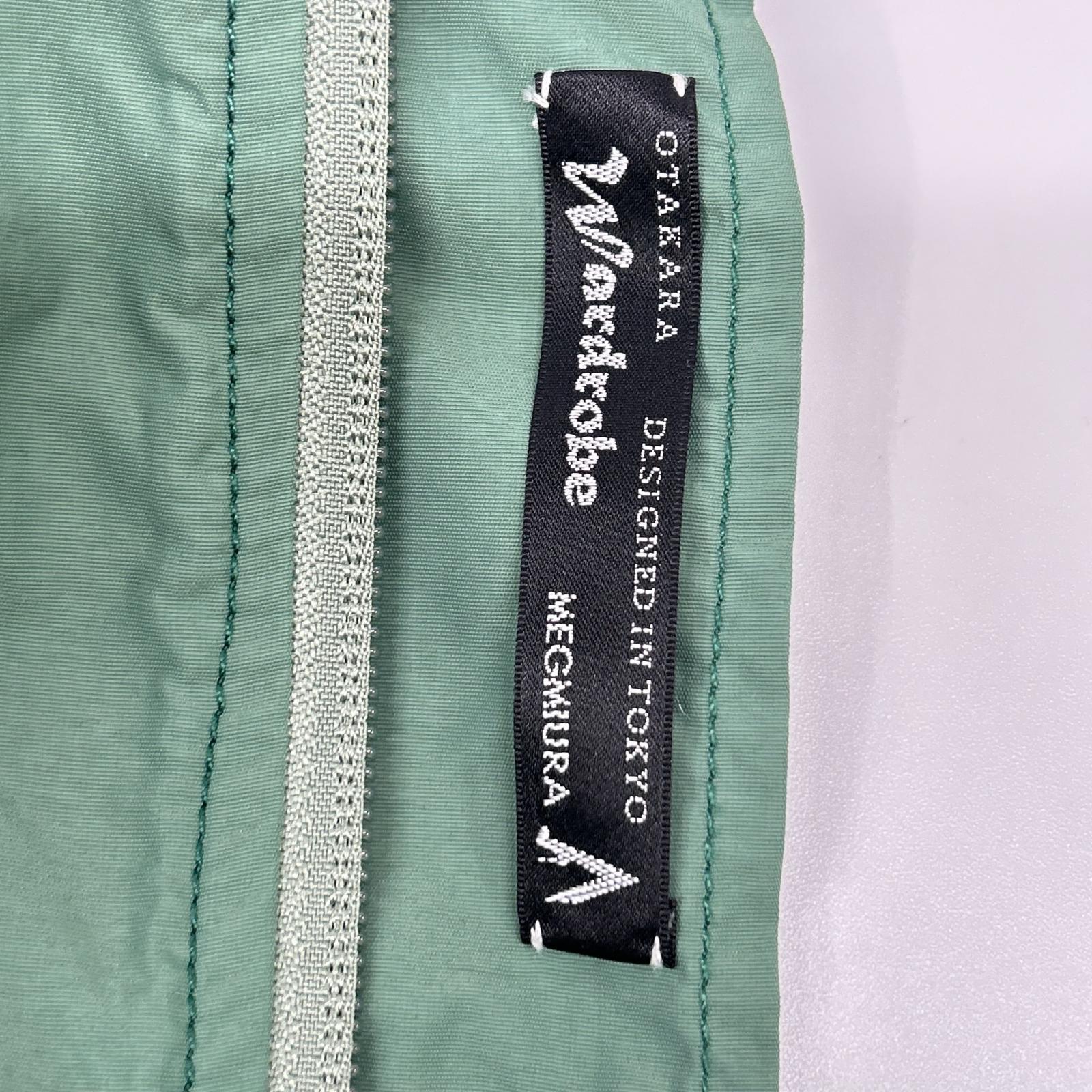 MEGMIURA メグミウラ グリーン 4WAY Pin tuck Nylon Short Mountain Jacket ナイロンショートマウンテンジャケット ジャケット