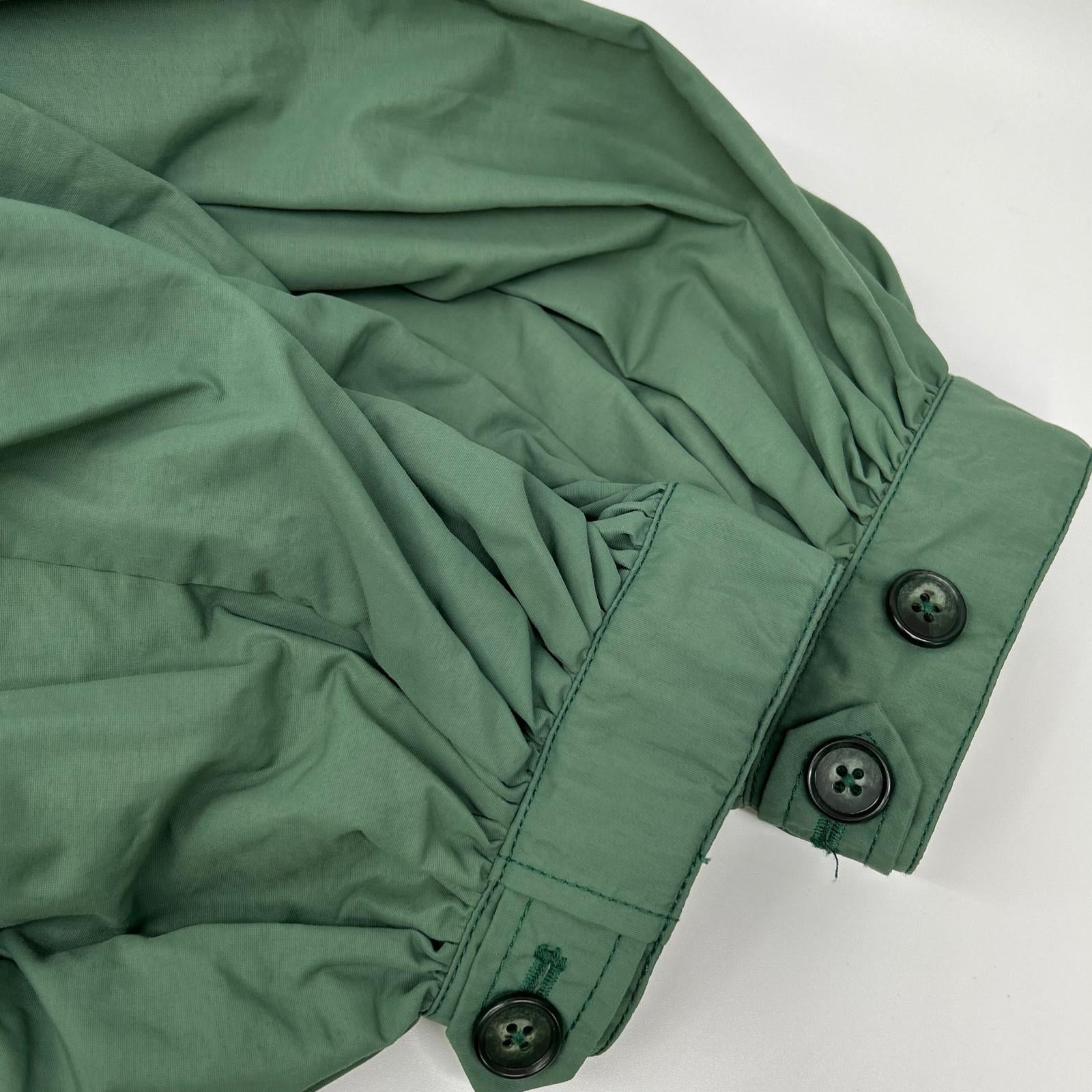 MEGMIURA メグミウラ グリーン 4WAY Pin tuck Nylon Short Mountain Jacket ナイロンショートマウンテンジャケット ジャケット