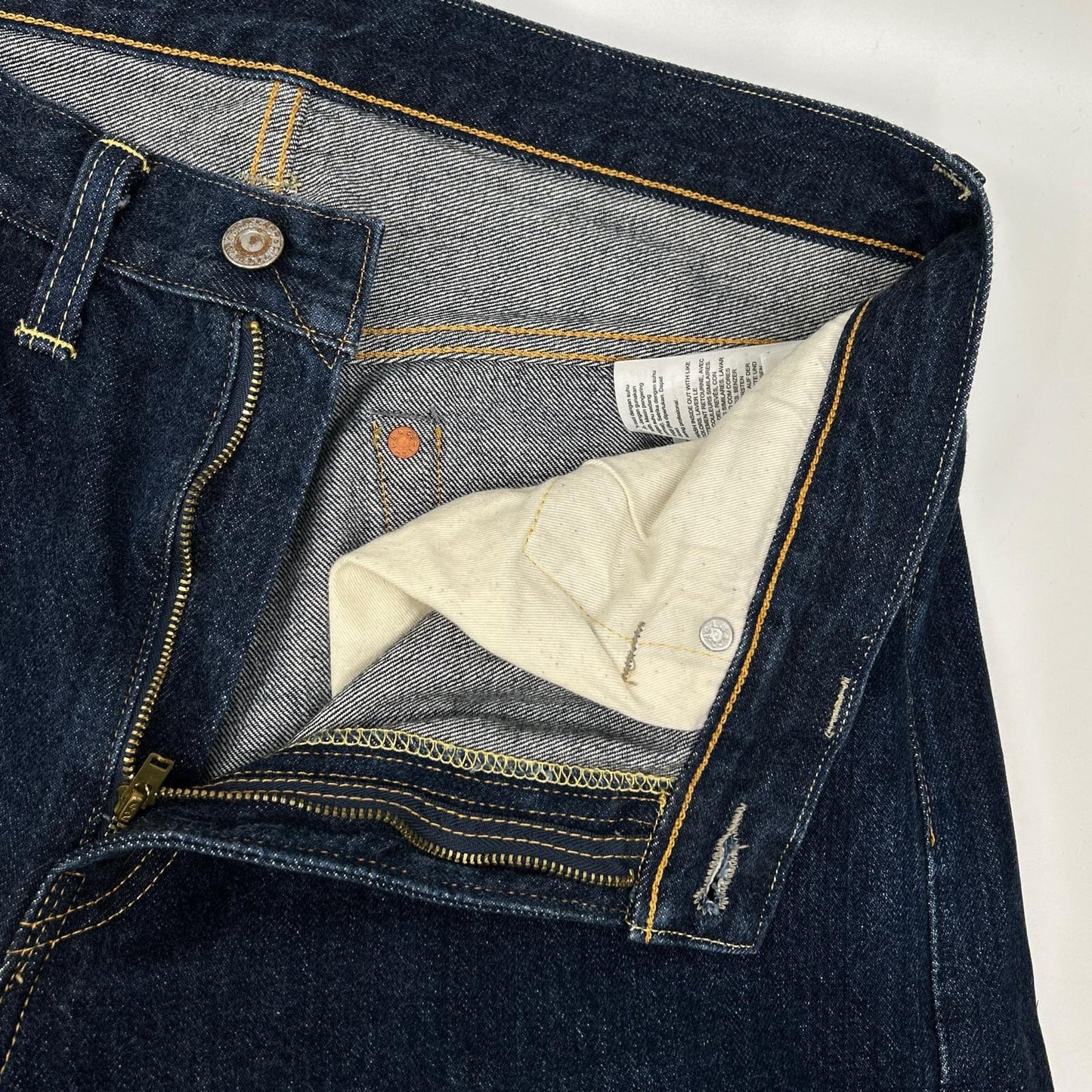 LEVI'S リーバイス LVC　ブルー ストレートデニムパンツ PC9-50154-0091 ボトムス