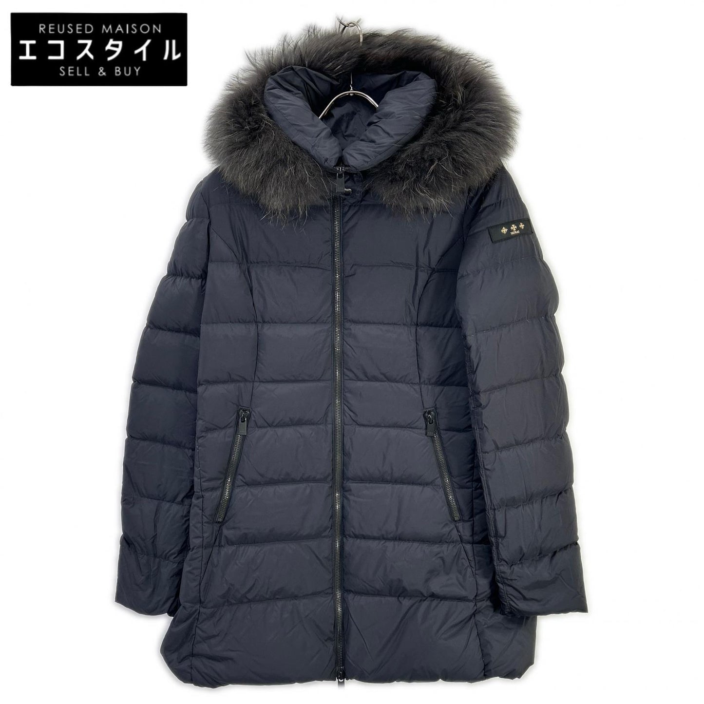 TATRAS タトラス LTA2SH4492 ブラック CERAMICA ダウンコート コート