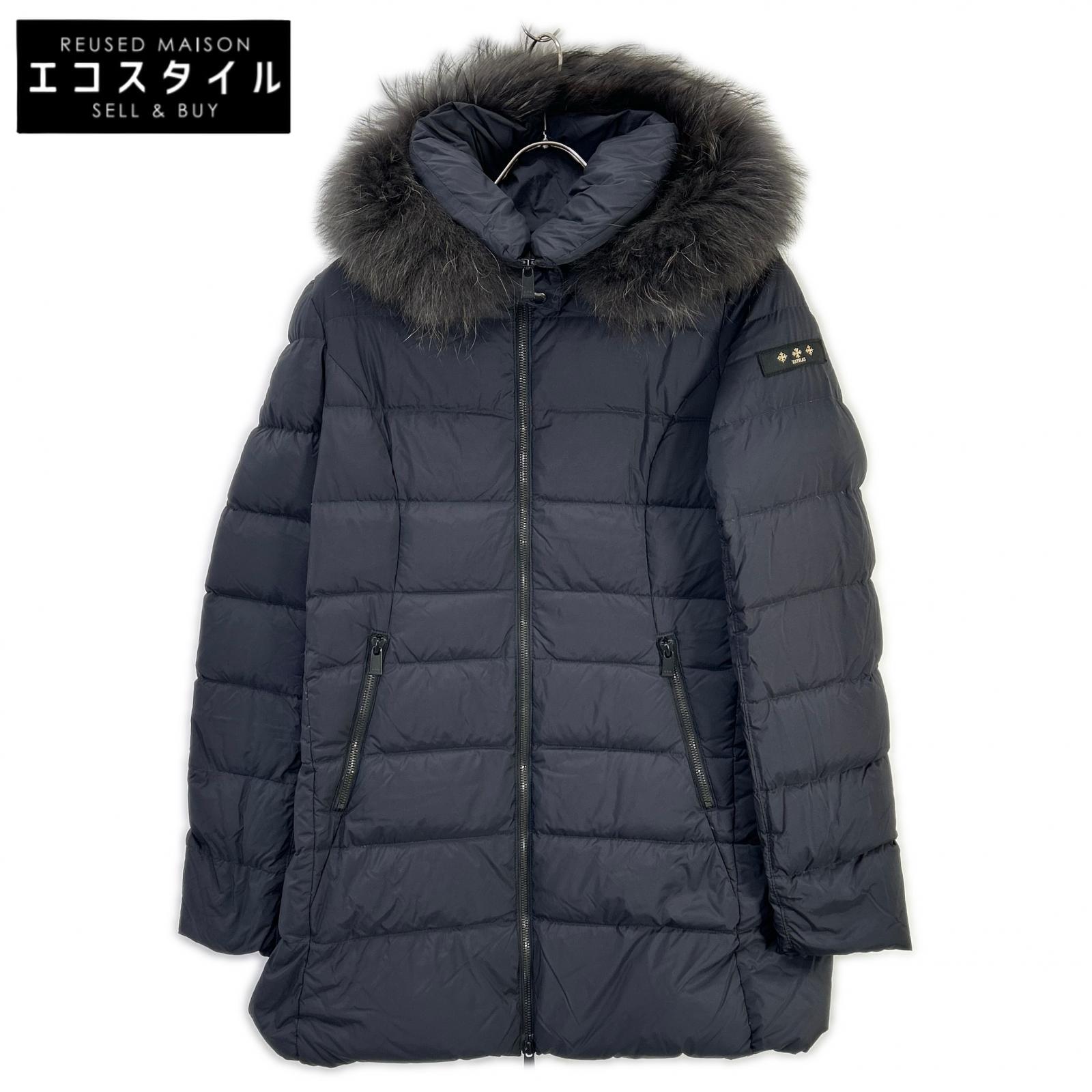 TATRAS タトラス LTA2SH4492 ブラック CERAMICA ダウンコート コート