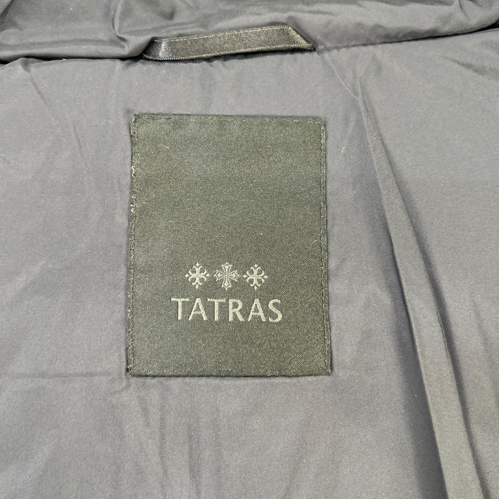 TATRAS タトラス LTA2SH4492 ブラック CERAMICA ダウンコート コート