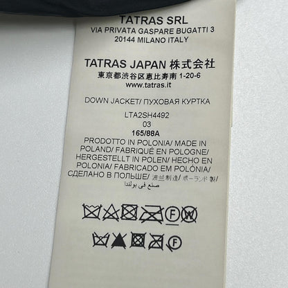 TATRAS タトラス LTA2SH4492 ブラック CERAMICA ダウンコート コート
