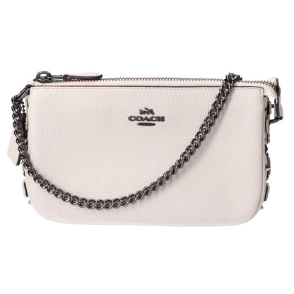 COACH コーチ 59381 ホワイト レザー ハンドバッグ ハンドバッグ