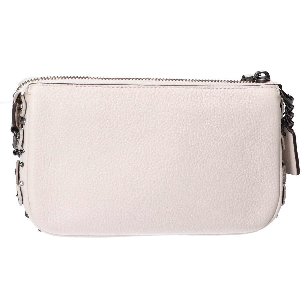 COACH コーチ 59381 ホワイト レザー ハンドバッグ ハンドバッグ