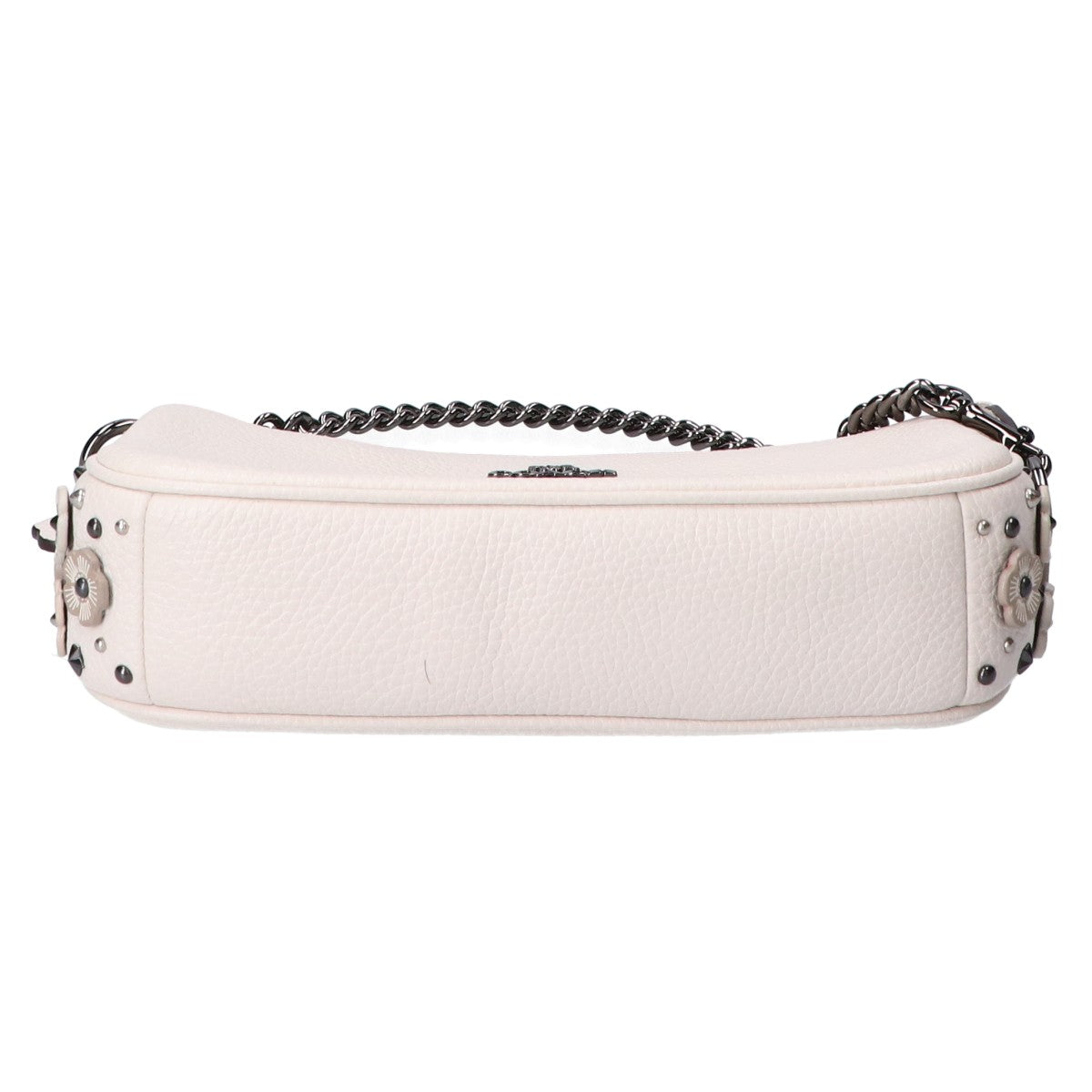 COACH コーチ 59381 ホワイト レザー ハンドバッグ ハンドバッグ