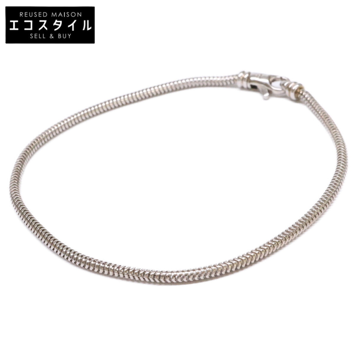 TOMWOOD トムウッド 【美品】B19SNNA01S925 925 Snake Bracelet Slim スネーク ブレスレット