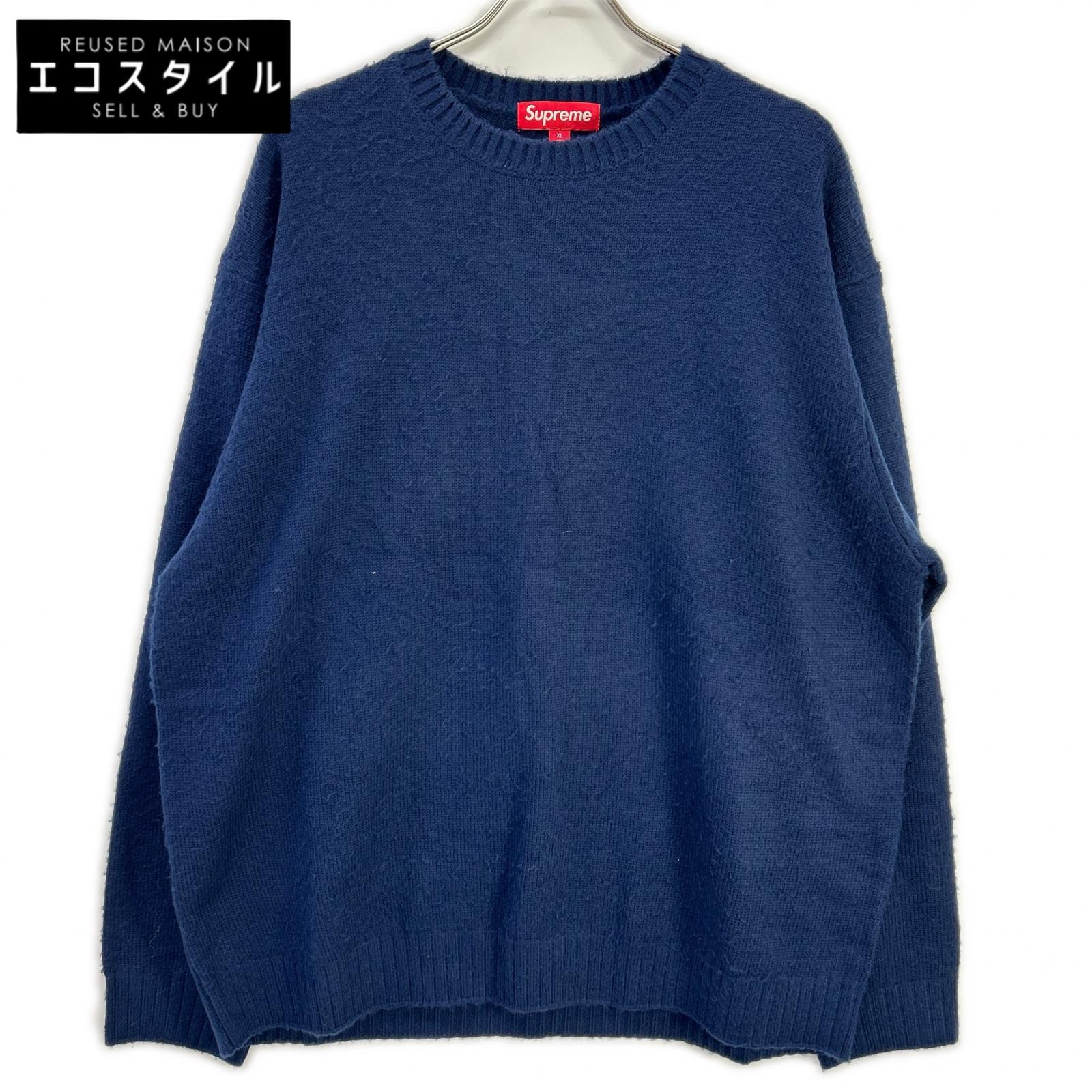 Supreme シュプリーム 26SS ネイビー Raised Stripe Sweater トップス