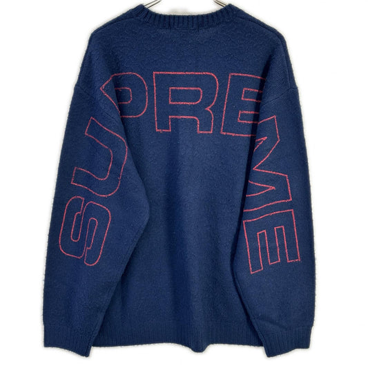 Supreme シュプリーム 26SS ネイビー Raised Stripe Sweater トップス