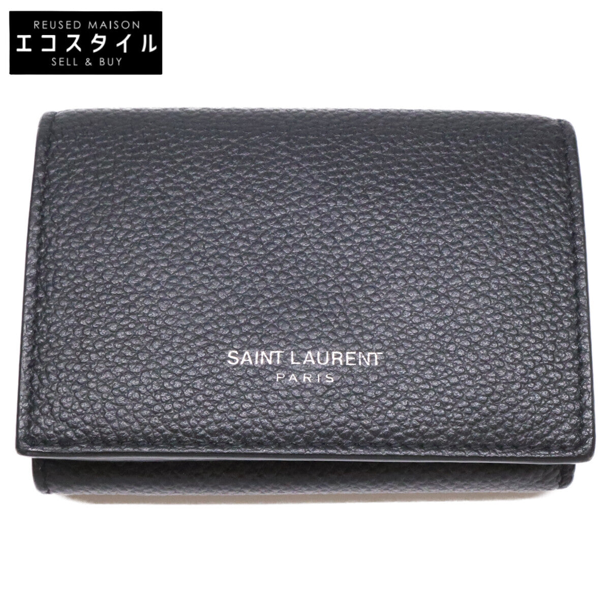 SAINT LAURENT PARIS サンローランパリ 459784 コンパクトウォレット 3つ折り財布 三つ折り財布（小銭入れあり）