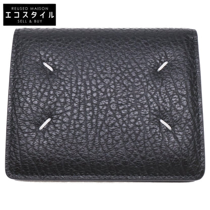 Maison margiela メゾンマルジェラ 【美品】11 S56UI0140 P4455 T8013 4ステッチ 二つ折り ウォレット 二つ折り財布（小銭入れあり）