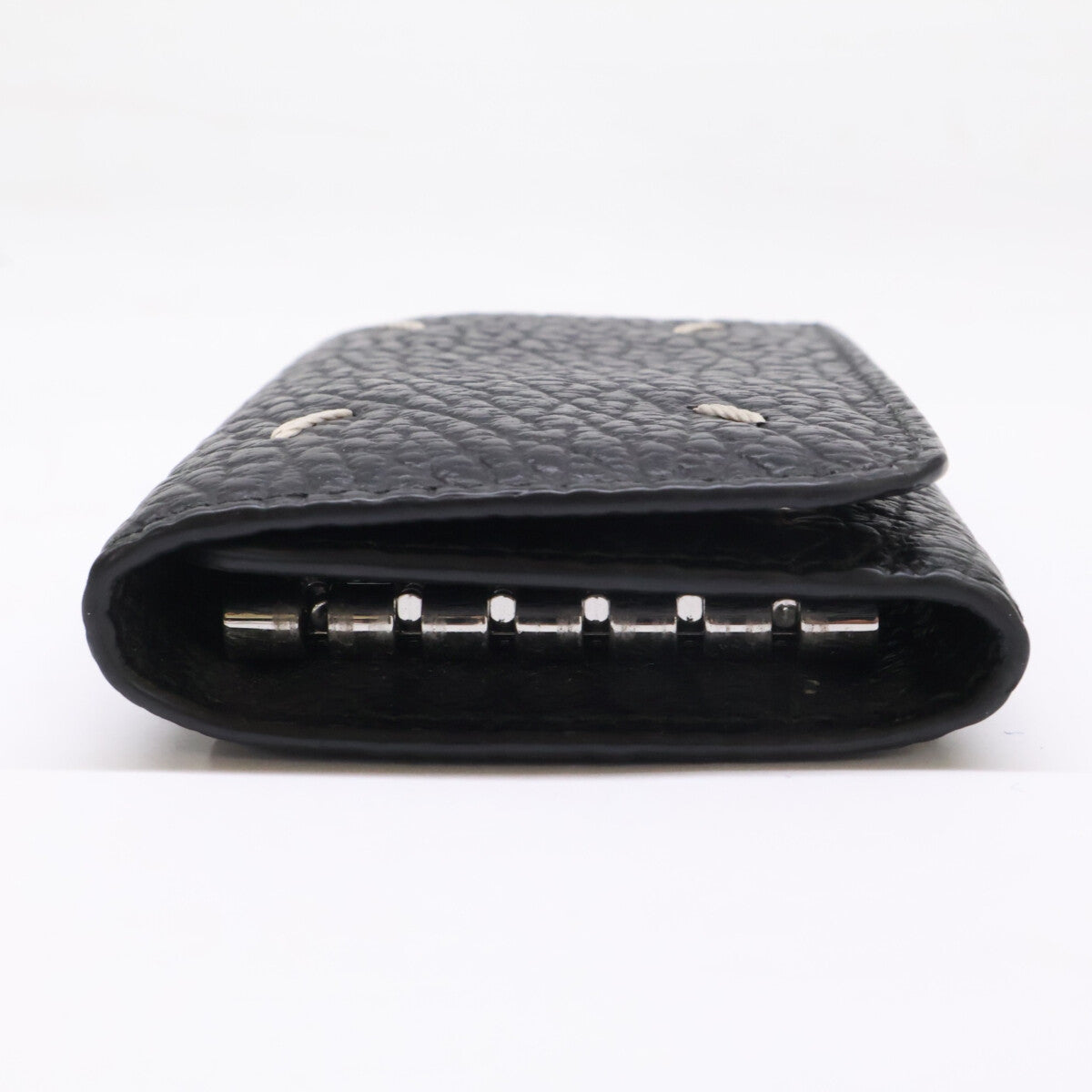 Maison margiela メゾンマルジェラ 11 SA3UA0001 P4455 T8013 4ステッチ グレイニーレザー キーケース
