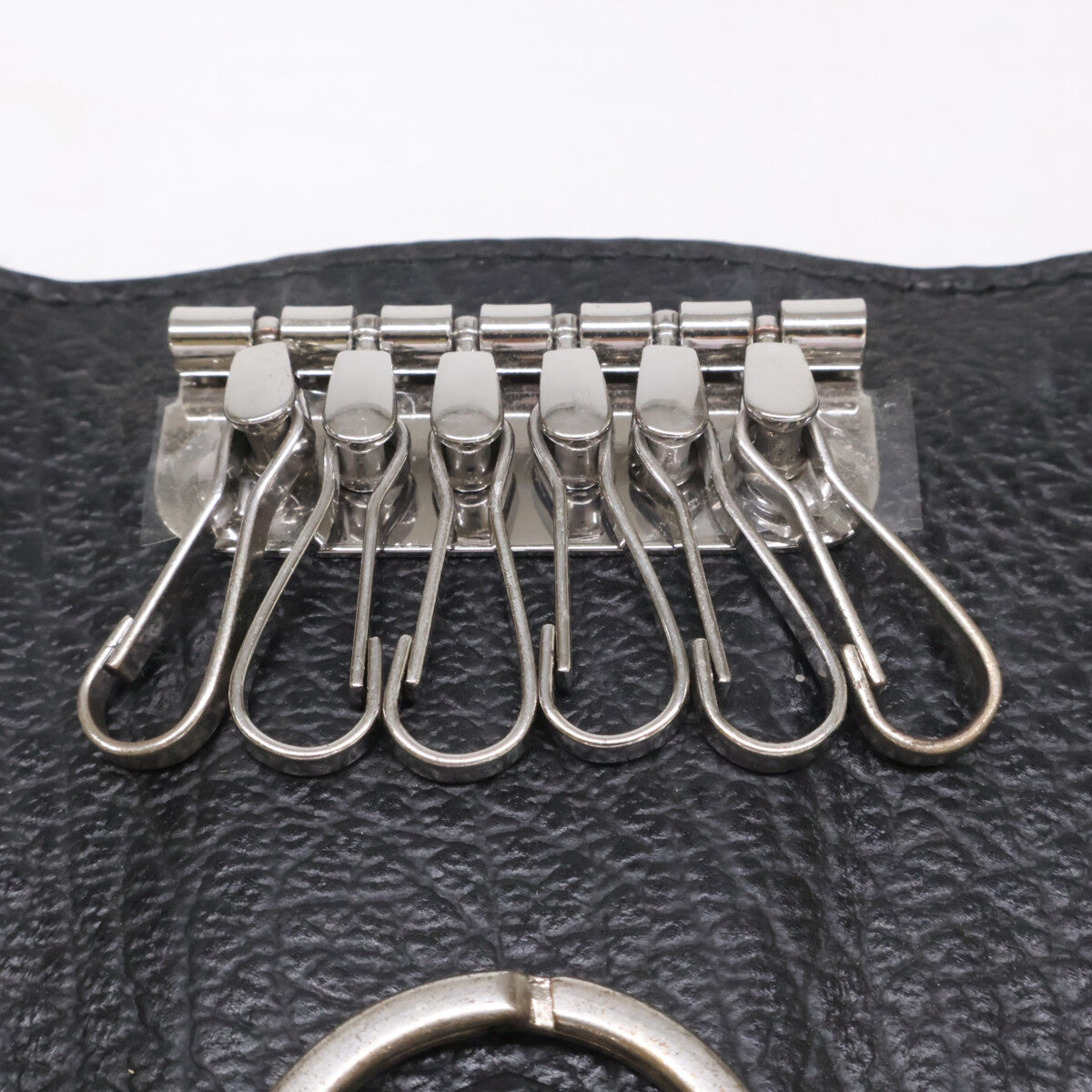 Maison margiela メゾンマルジェラ 11 SA3UA0001 P4455 T8013 4ステッチ グレイニーレザー キーケース