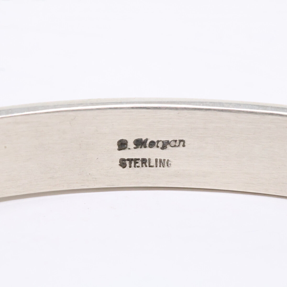 Bruce Morgan ブルース モーガン 【美品】STERLING スタンプワーク バングル