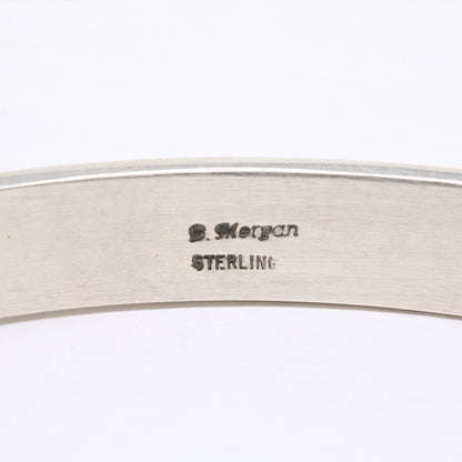 Bruce Morgan ブルース モーガン 【美品】STERLING スタンプワーク バングル
