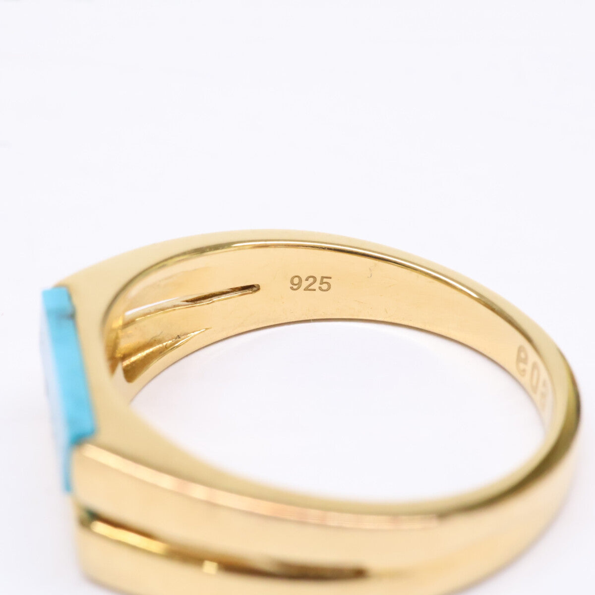 eoa イーオーエー 【美品】925 ストーンダブル リング 指輪