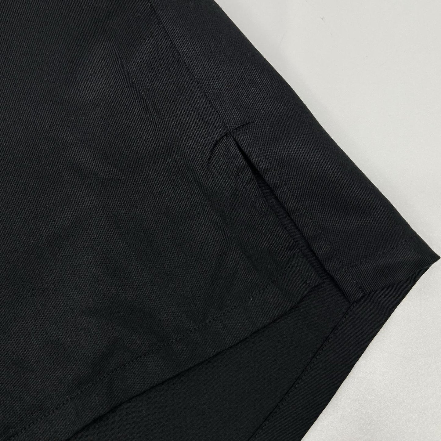 ssstein/stein シュタイン st.384-1 ブラック オーバーサイズ オープンカラーシャツ トップス