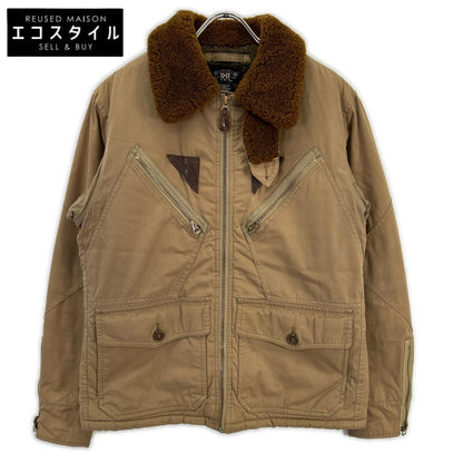 RRL A-2 Marshall Flight Jacket Fleece-Lined Flight Jacket Jacket