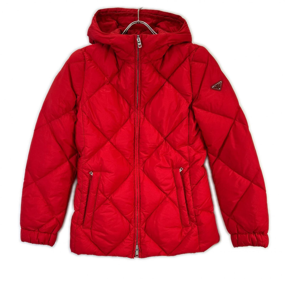 PRADA プラダ 15年 290939 レッド トライアングルロゴ ダウンジャケット ジャケット