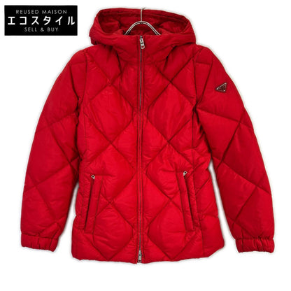 PRADA プラダ 15年 290939 レッド トライアングルロゴ ダウンジャケット ジャケット