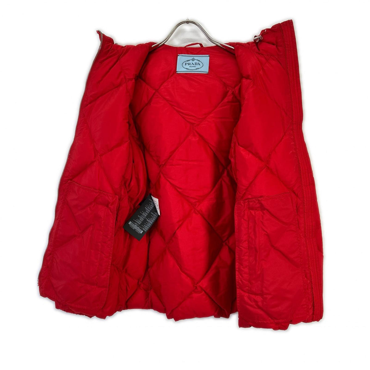 PRADA プラダ 15年 290939 レッド トライアングルロゴ ダウンジャケット ジャケット