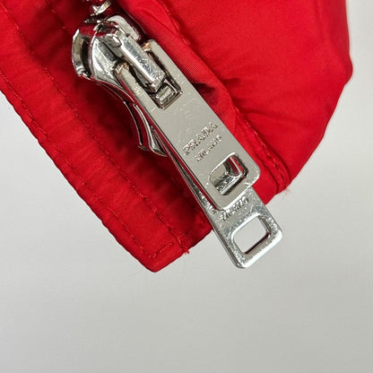 PRADA プラダ 15年 290939 レッド トライアングルロゴ ダウンジャケット ジャケット