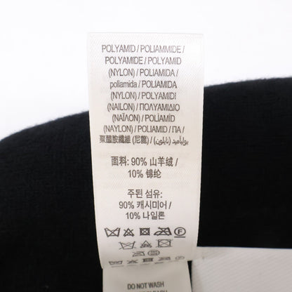 BURBERRY バーバリー 【即決/国内正規】8058054/72F ロゴ カシミヤ/ナイロン ニット帽 帽子