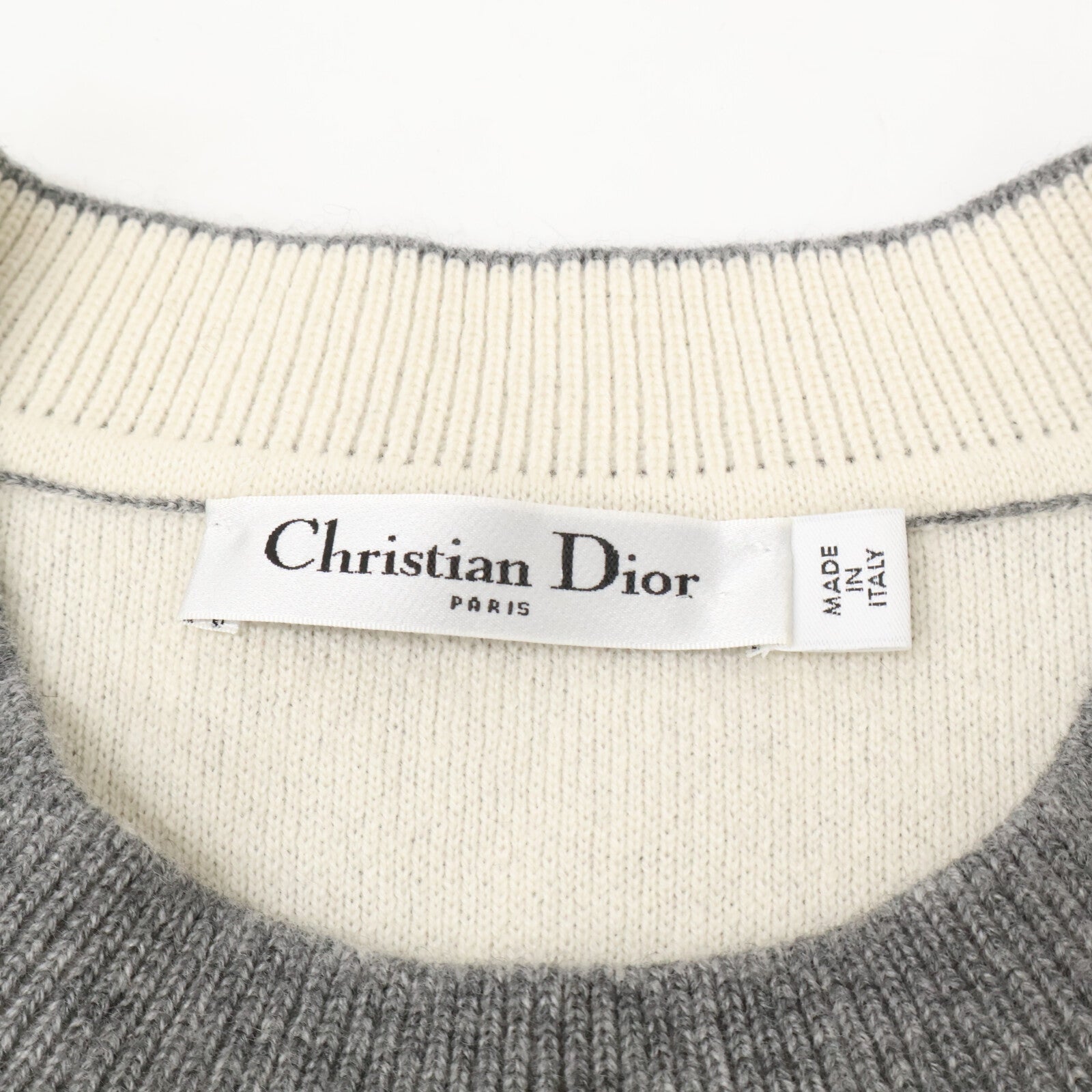Christian Dior クリスチャンディオール 【美品/国内正規】924S55AM009 J'Adior 8 カシミヤ混 ボクシーセーター トップス