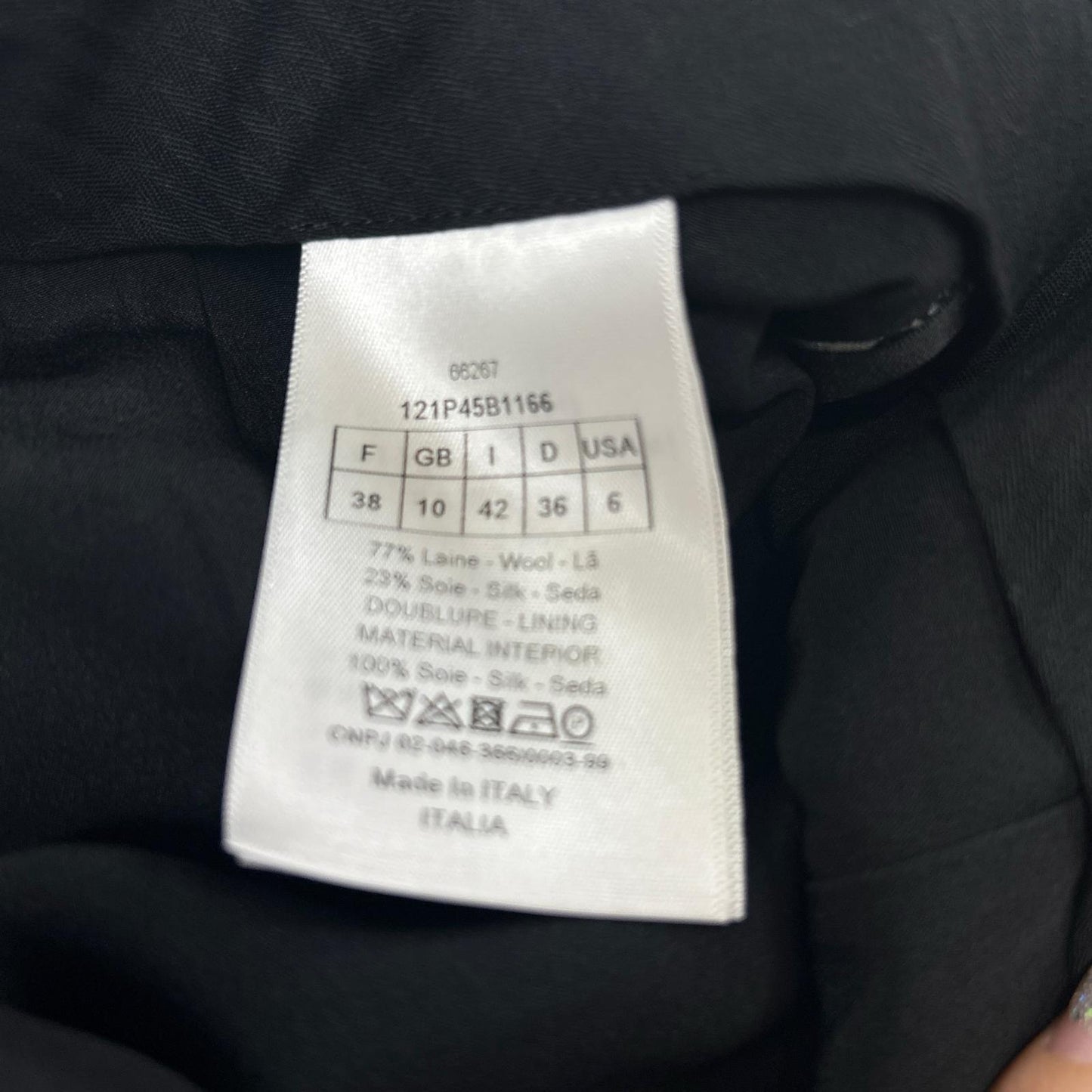 Christian Dior クリスチャンディオール 121P45B1166 ブラック 30MONTAIGNE ショートパンツ ボトムス