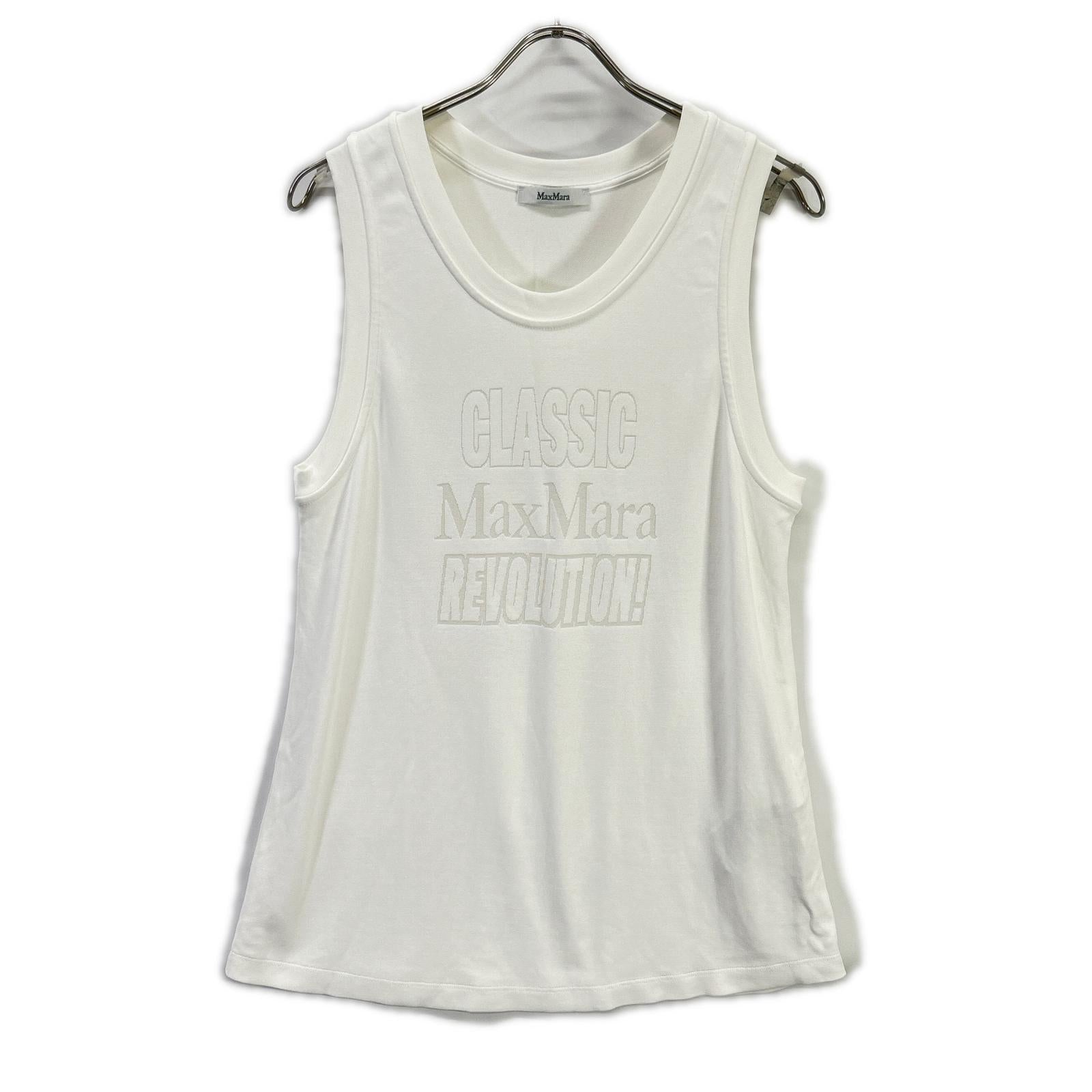 Max Mara Max Mara [Official Domestic Product] 19460529 Women's Opera Jersey Sleeveless T-Shirt