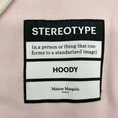 Maison margiela メゾンマルジェラ S50GU0132 19SS ピンク ステレオタイプ パーカー トップス