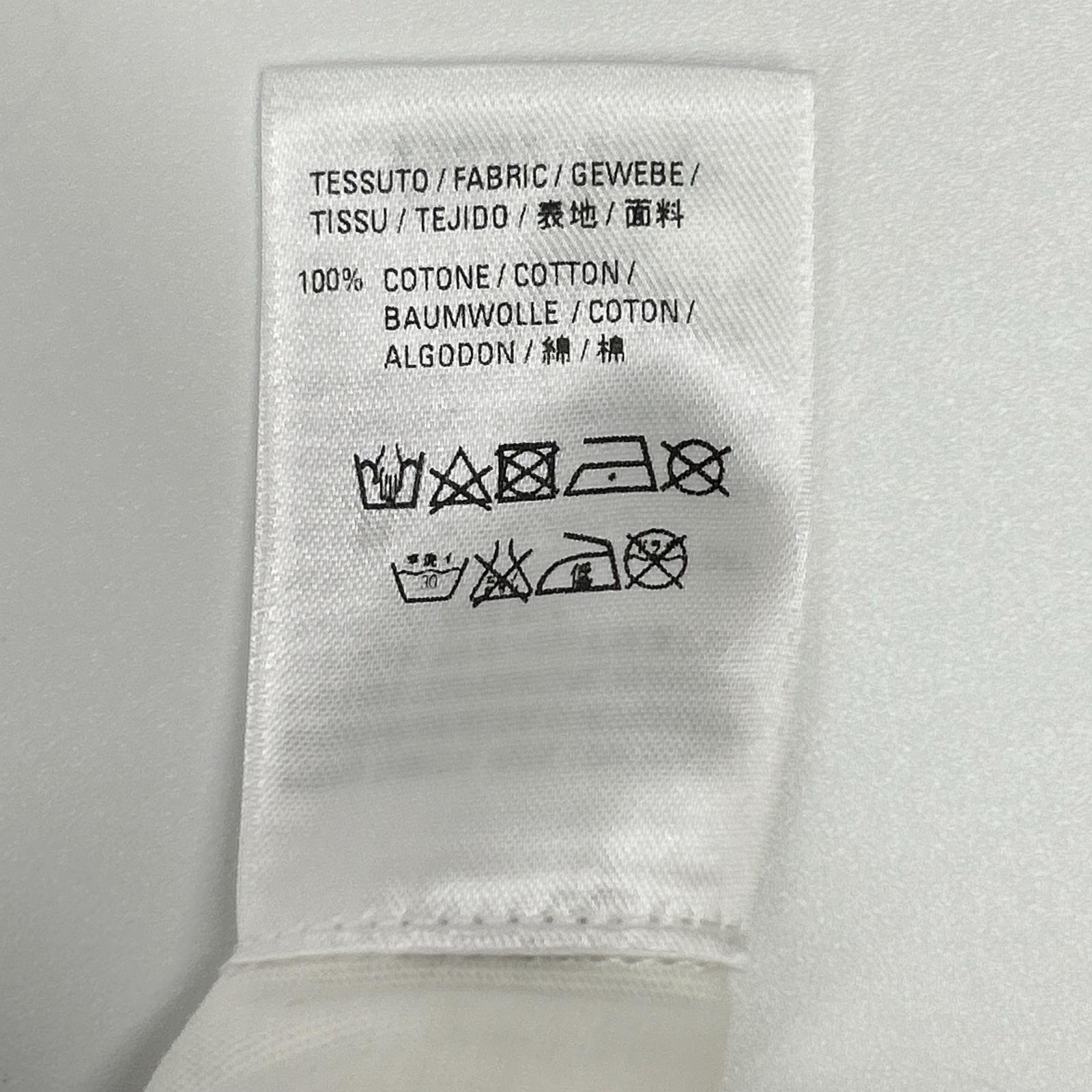 BALENCIAGA バレンシアガ 18年 556110 ホワイト ロゴ Tシャツ トップス