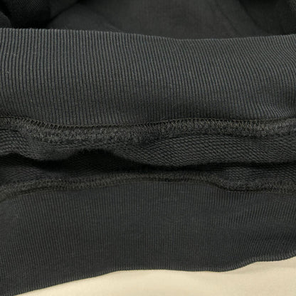 BALENCIAGA バレンシアガ 19年 570792 ブラック BBロゴ プリンテッドフーディー トップス
