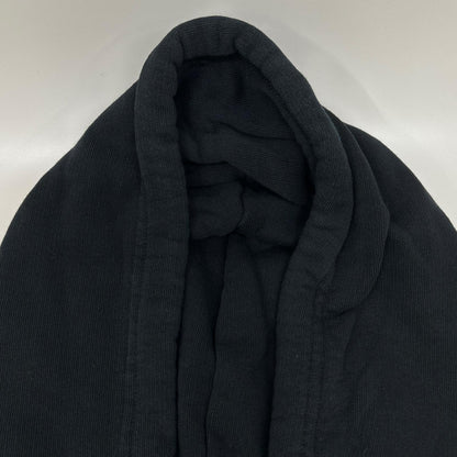 BALENCIAGA バレンシアガ 19年 570792 ブラック BBロゴ プリンテッドフーディー トップス