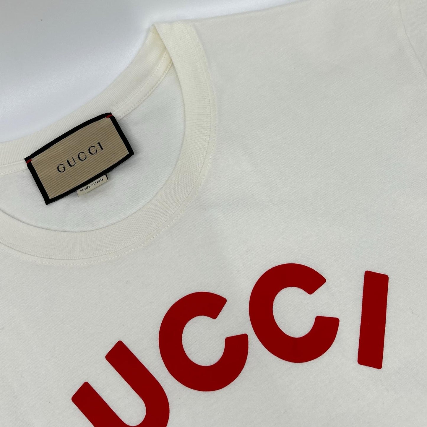 GUCCI グッチ 717422 23SS ホワイト テディベア Tシャツ トップス