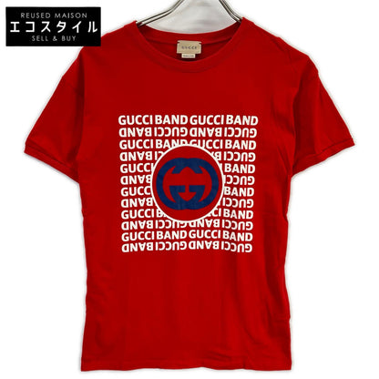 GUCCI グッチ 547865 レッド ロッキングG Tシャツ トップス