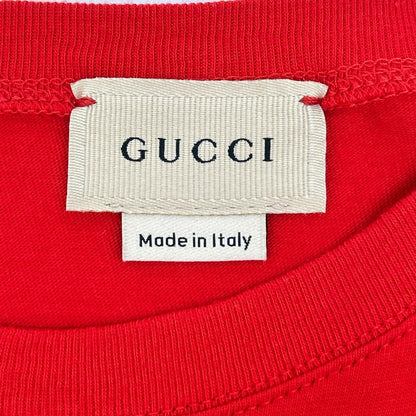 GUCCI グッチ 547865 レッド ロッキングG Tシャツ トップス