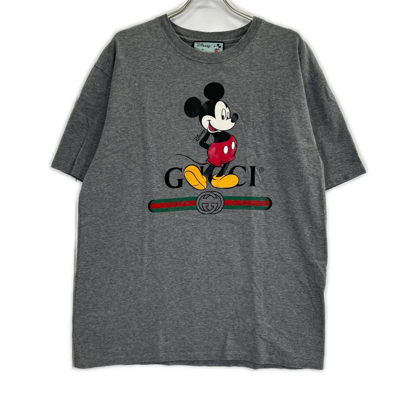 GUCCI グッチ 565806 ×Disny グレー ミッキー Tシャツ トップス