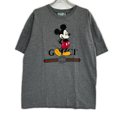 GUCCI グッチ 565806 ×Disny グレー ミッキー Tシャツ トップス