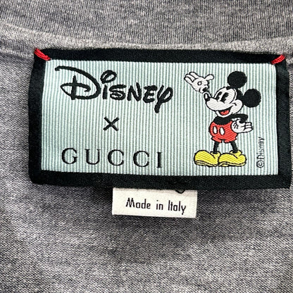 GUCCI グッチ 565806 ×Disny グレー ミッキー Tシャツ トップス