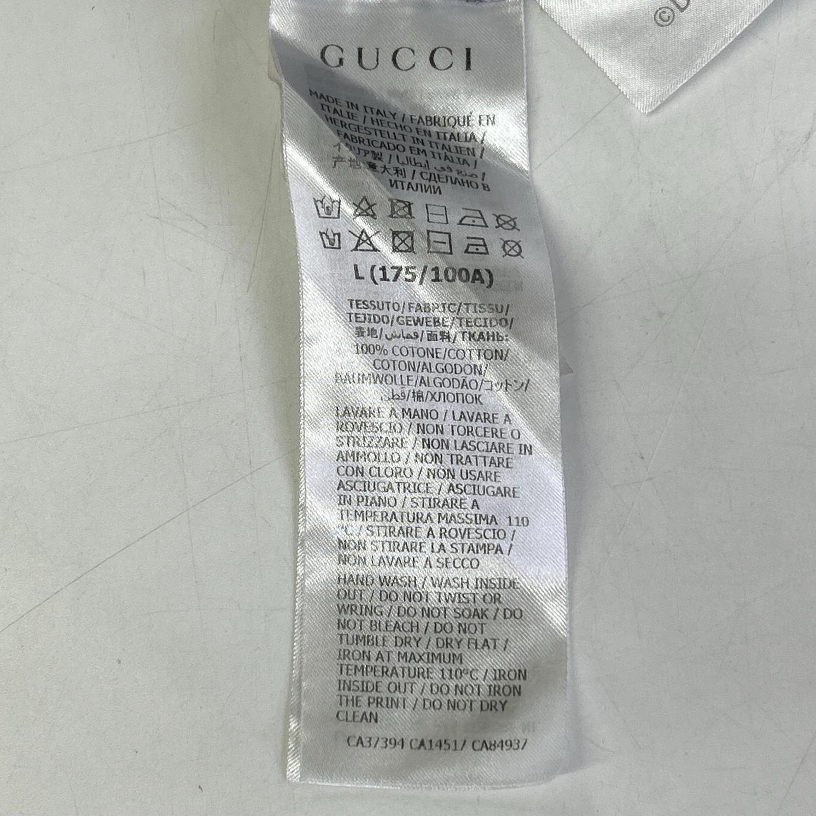 GUCCI グッチ 565806 ×Disny グレー ミッキー Tシャツ トップス