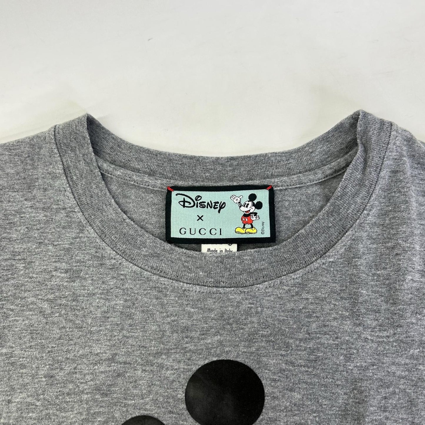 GUCCI グッチ 565806 ×Disny グレー ミッキー Tシャツ トップス